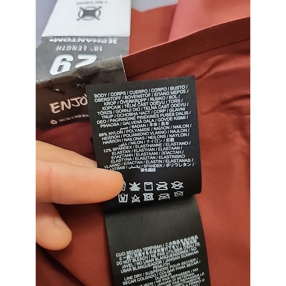 Hurley Phantom + Tailgate Renegade Board Shorts 18" Mens 29 Brown Stretch NEW - Picture 6 of 8